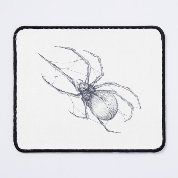 Item preview, Arachnid Web Dark Line Art designed and sold by Nocturnal Ink Studio.