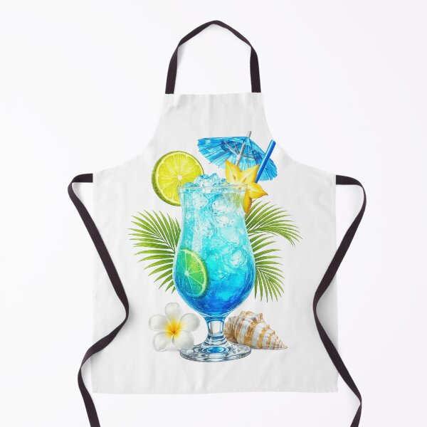 Artikelvorschau, Cocktailkunst in Blau entworfen und verkauft von AureliasDesignStudio.