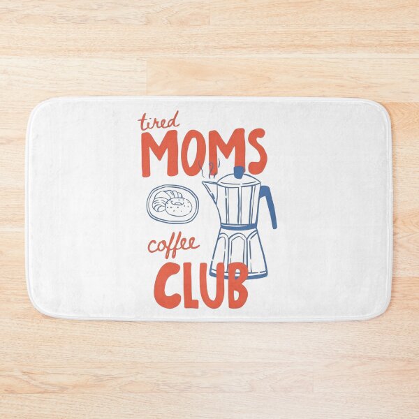 Item preview, Retro Tired Mom Coffee Club 2 Women Mom Life Mothers Day designed and sold by Dabbing Turtle Designs.