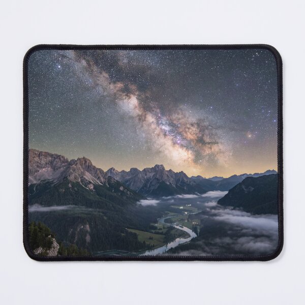 Item preview, Starry sky over the valley designed and sold by ArtNames.
