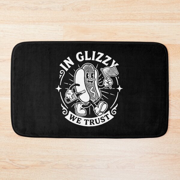 Item preview,  In Glizzy We Trust Funny Hot Dog American Flag Retro Cartoon designed and sold by graphixpolash.