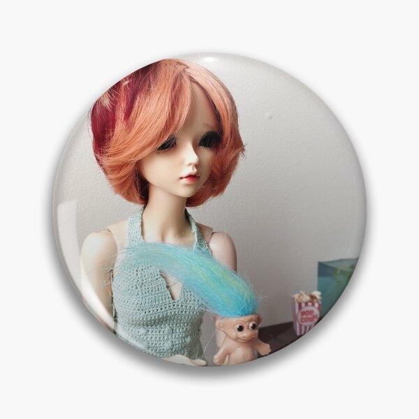Item preview, Dollhouse interior photography with doll, furniture, plant and props designed and sold by Lenasminiland.