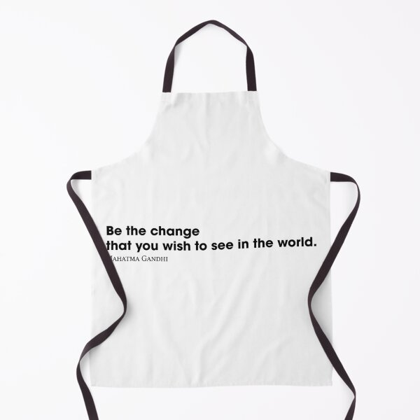 Item preview, Be The Change Gandhi Inspirational Typography Art designed and sold by Osmose-Studio ⭐⭐⭐⭐⭐.