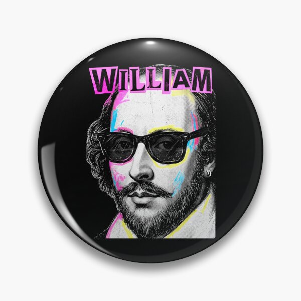 Item preview, William Shakespeare Funny Bard Playwright Pop Art designed and sold by GrandeDuc.