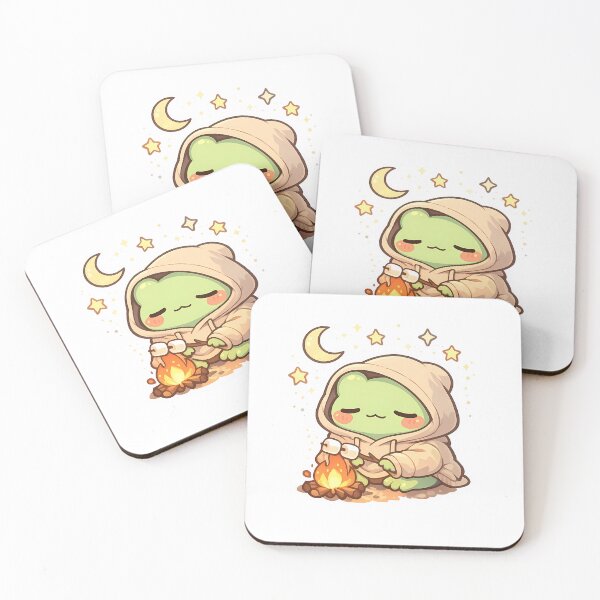 Item preview, Campfire Frog Hoodie Shirt — Cozy Night Frog Cute Wholesome Art designed and sold by Moss & Mellow.