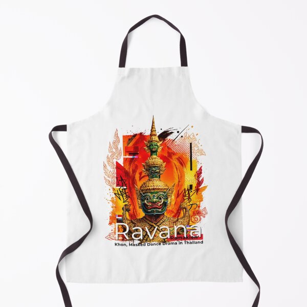 Item preview, Ravana Ramakien Thailand Cute Travel Graphic – Welcome Thailand Thai Mythology Art Sticker designed and sold by Beeform.
