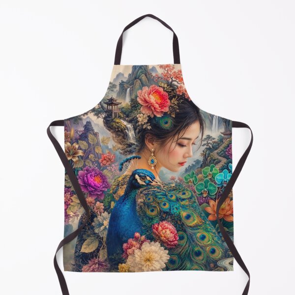 Item preview, Peacock Garden designed and sold by Claudia Bartoli-McKinney.