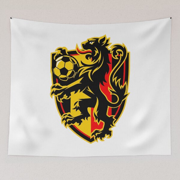 Item preview, Belgian Lion Football Supporters Crest designed and sold by JaaGo PopLab.