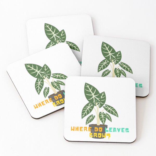 Item preview, Where do leaves grow? designed and sold by PlantSholic.