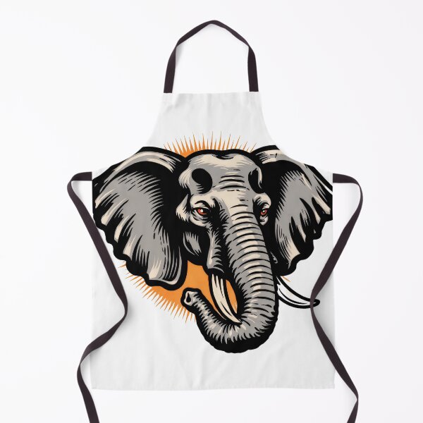 Item preview, Sticker - Decal - Elephant Power – Bold Contrast designed and sold by ForeverPrintsOK.