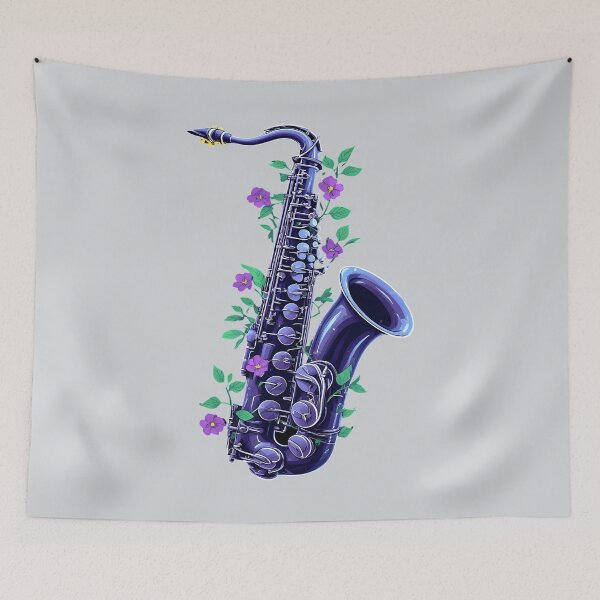 Item preview, Neon Saxophone - World Music Day designed and sold by Art-Arcade6.