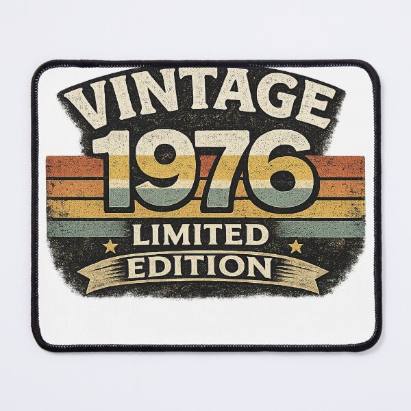 Item preview, Vintage 1976 Limited Edition Retro 50th Birthday Shirt designed and sold by AOAinc.