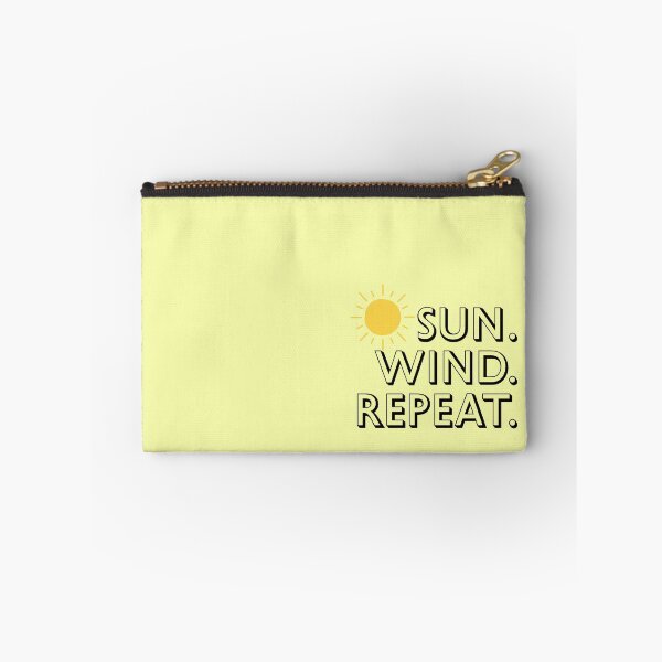 Item preview, Sun Wind Repeat Minimalist Renewable Energy Summer Vibe designed and sold by Sixième Studio.