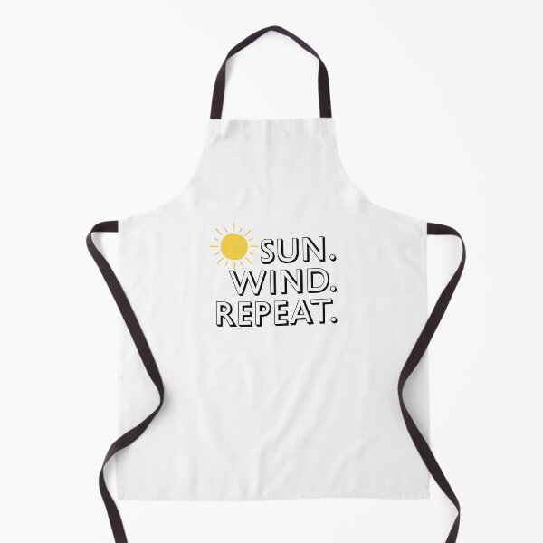 Item preview, Sun Wind Repeat Minimalist Renewable Energy Summer Vibe designed and sold by Sixième Studio.