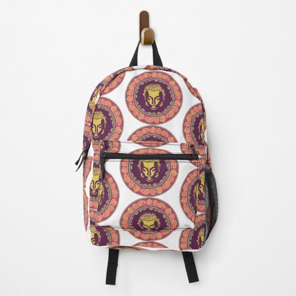 Item preview, Golden Buddha Silhouette Art - Indian Paisley Floral Mandala designed and sold by Art-PraveenRai.