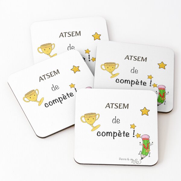 Item preview, A top-notch ATSEM (school assistant) – a funny gift idea to thank a kindergarten ATSEM designed and sold by Pennie & cie.
