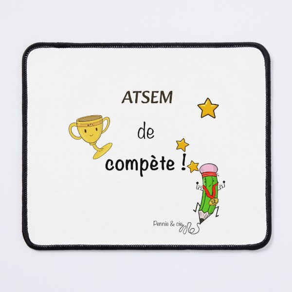 Item preview, A top-notch ATSEM (school assistant) – a funny gift idea to thank a kindergarten ATSEM designed and sold by Pennie & cie.