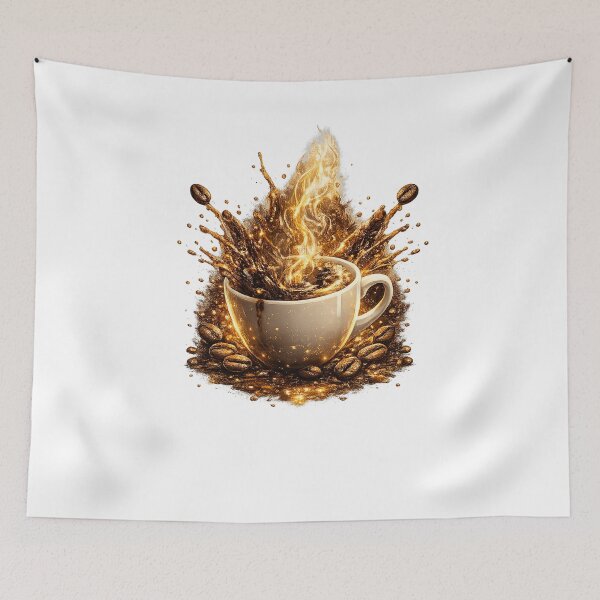 Item preview, Coffee Explosion Art designed and sold by AureliasDesignStudio.