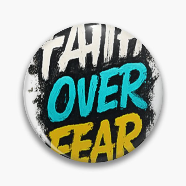 Item preview, Faith Over Fear Bold Faith Statement designed and sold by just1klik.