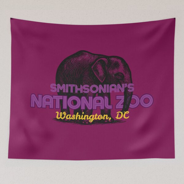 Item preview, National Zoo in Washington DC - Linh Mai the Elephant designed and sold by YonderAndBeyond.