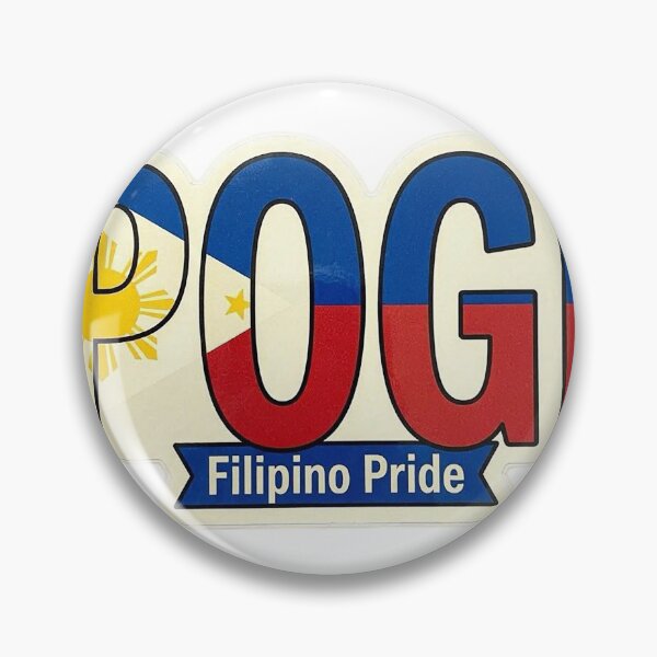 Item preview, Pogi Filipino Pride Flag Typographic Design designed and sold by brandingpro.