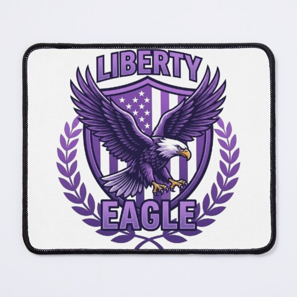 Item preview, Copy of Copy of Copy of Majestic eagle in front of an abstract flag designed and sold by Ahmedsyde.