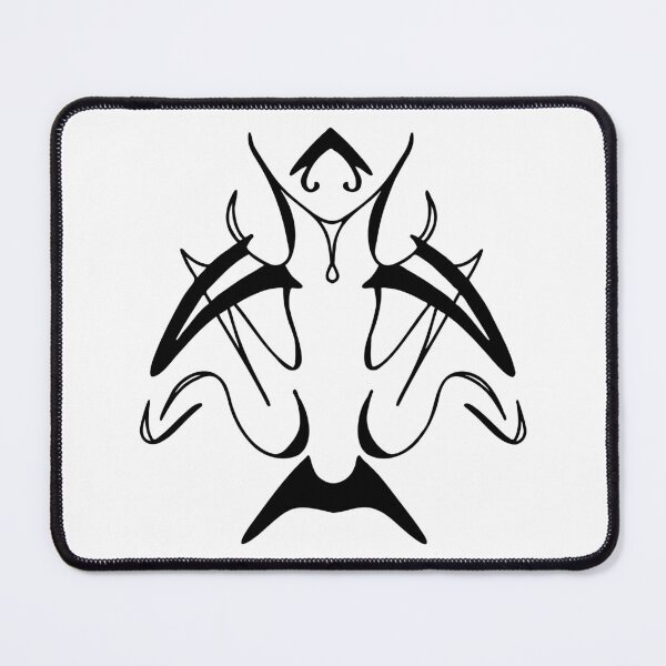 Item preview, Black Tribal Bird Tattoo Symbol designed and sold by Rexusstain.