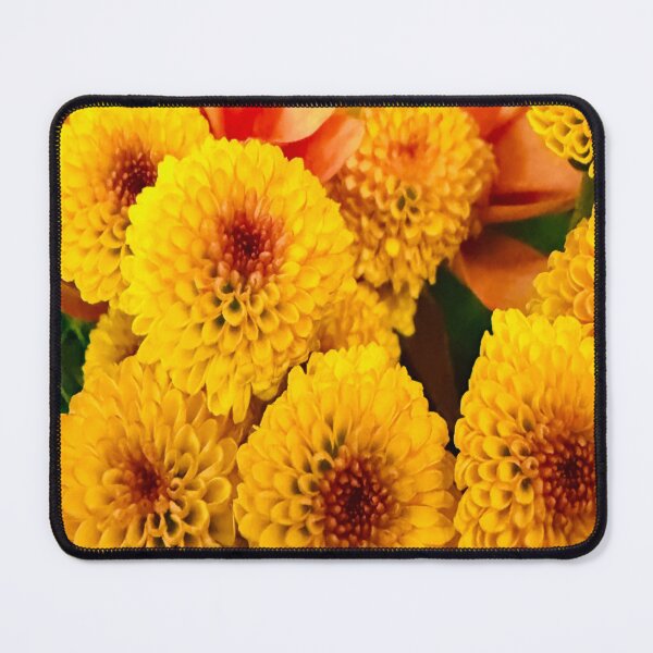 Item preview, Golden Yellow Chrysanthemum and Orange Gerbera Bouquet designed and sold by BalkanBloom.