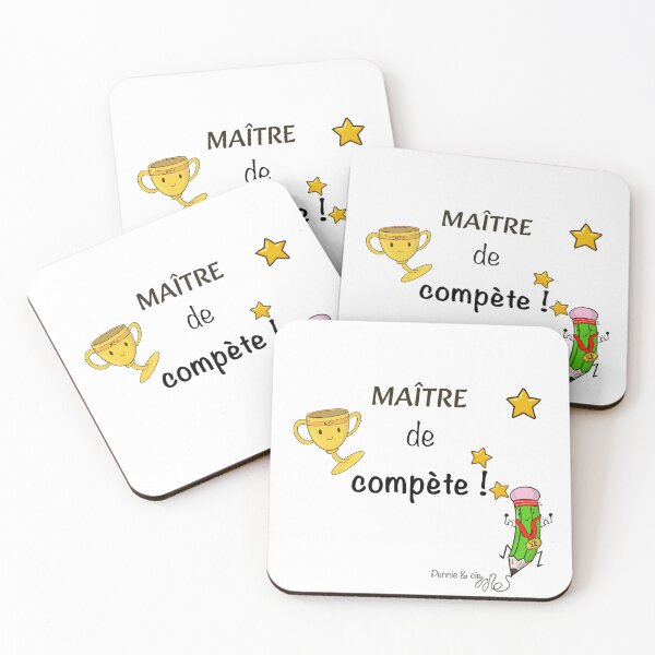 Item preview, Master of Competition – Funny Gift Idea for Primary School Teachers designed and sold by Pennie & cie.