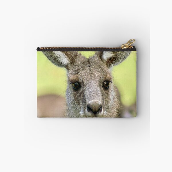Item preview, Eastern Grey Kangaroo Portrait | Panoramic Native Bushland Wildlife Australia Art designed and sold by Ross.A.Campbell.