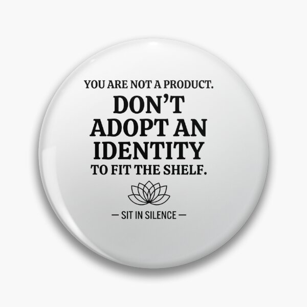 Item preview, You Are Not A Product Minimalist Philosophical Quote Tee.  designed and sold by SitInSilence24.