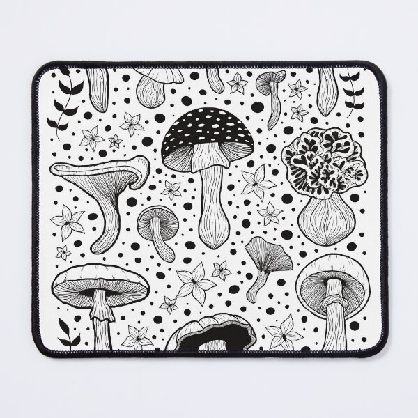 Item preview, Poisonous Mushrooms designed and sold by HawkmothDesigns.