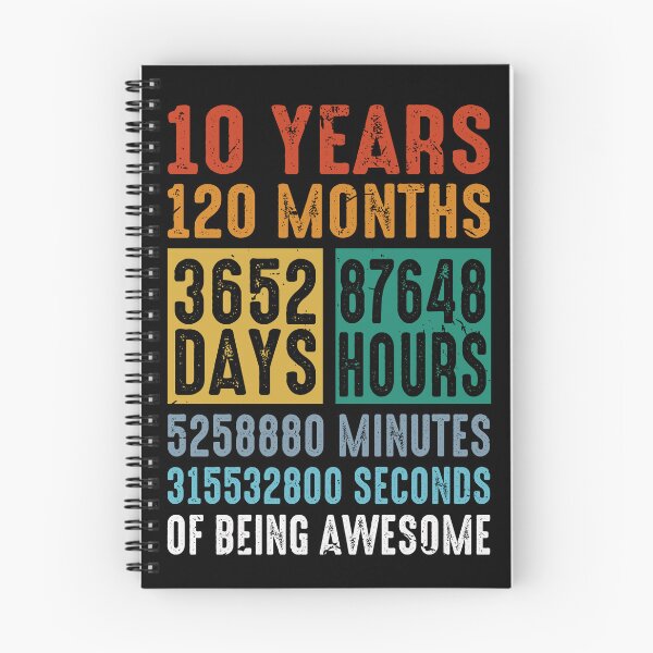 Item preview, 10 Years 120 Months 3652 Days 10th Birthday Boys Girls Kids designed and sold by FernaRoje.