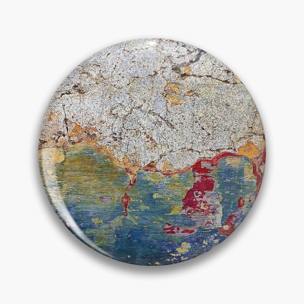 Item preview,   Aqua Blue Red and Yellow Shabby Chic Grunge Texture. designed and sold by Jonnekesart.