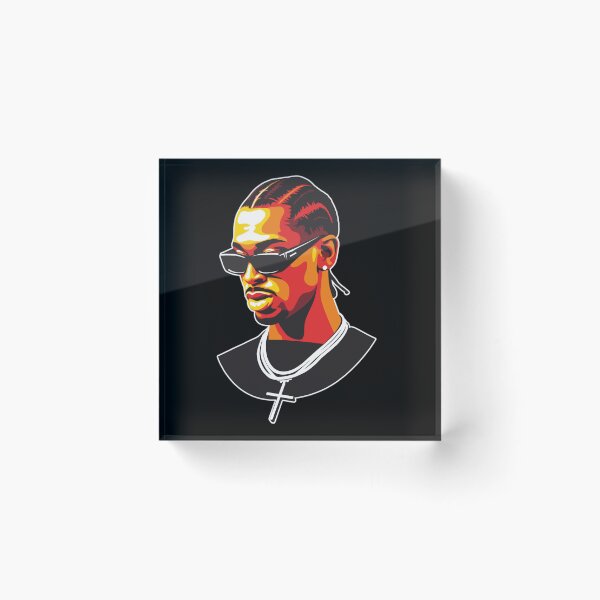 Item preview, Shai Gilgeous Alexander Sunglasses Portrait Basketball Poster Design designed and sold by SharoKayd.