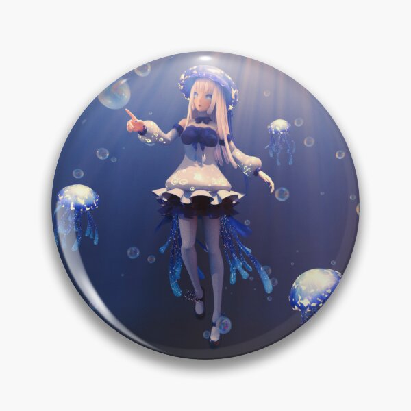 Item preview, Jellyfish Girl 3D Character Model designed and sold by Aishio.