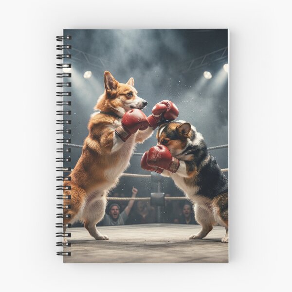 Item preview, Corgis Duke It Out designed and sold by Tridentulus.