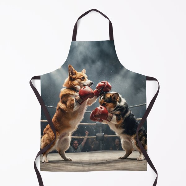 Item preview, Corgis Duke It Out designed and sold by Tridentulus.