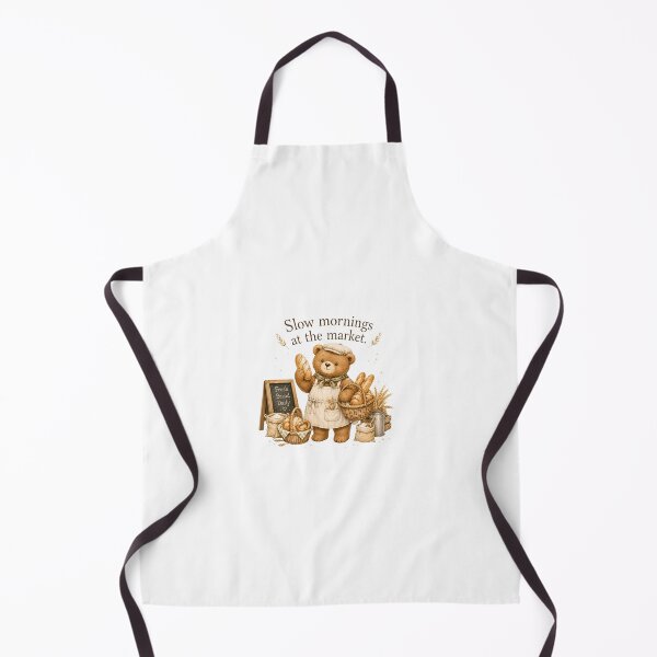 Item preview, Slow Mornings At The Market Bread Bear Bakery Aesthetic designed and sold by AQUILAKREO.