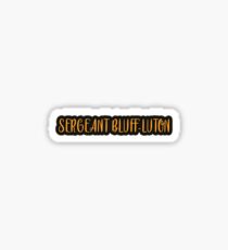 Sergeant Bluff Luton Sticker