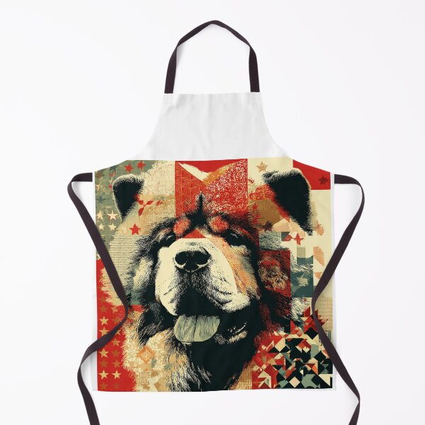 Item preview, Patchwork Chow chow puppy dog designed and sold by MendaciousMina.