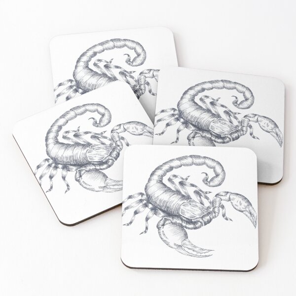 Item preview, Emperor Scorpion Hand Inked Design designed and sold by Nocturnal Ink Studio.