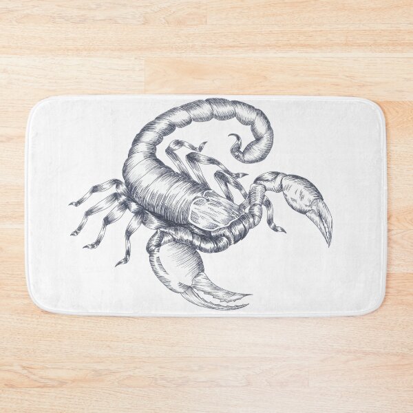 Item preview, Emperor Scorpion Hand Inked Design designed and sold by Nocturnal Ink Studio.