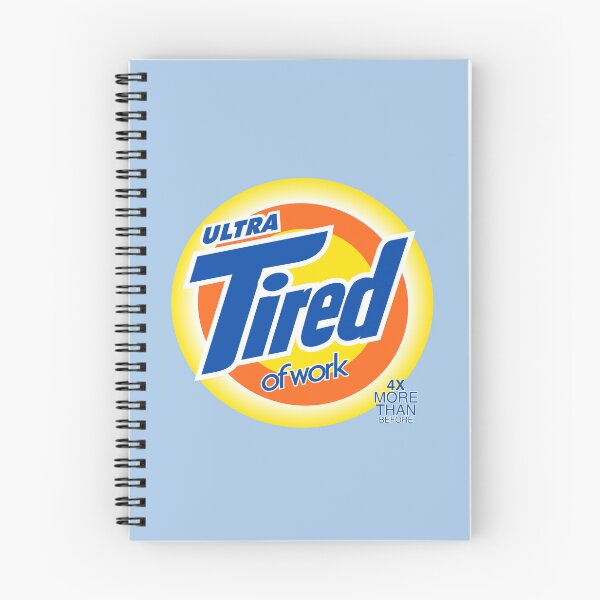 Item preview, Ultra Tired of Work – Funny Detergent Parody Logo designed and sold by VoglR.