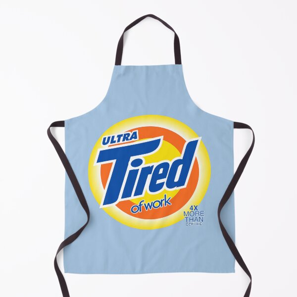 Item preview, Ultra Tired of Work – Funny Detergent Parody Logo designed and sold by VoglR.
