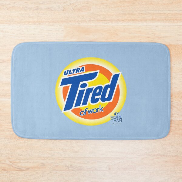 Item preview, Ultra Tired of Work – Funny Detergent Parody Logo designed and sold by VoglR.