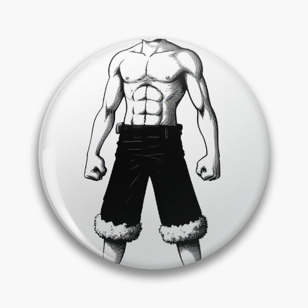 Item preview, Muscular Captain - Bold Spirit designed and sold by AnimeShin.