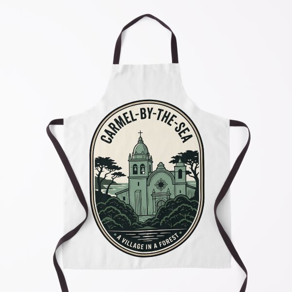 Item preview, Vintage Carmel-by-the-Sea California Mission Travel Badge designed and sold by k3rstman1.