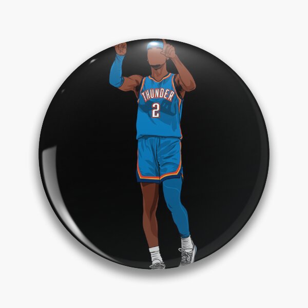 Item preview, Shai Gilgeous Alexander Pointing Pose Poster Design Today designed and sold by SharoKayd.