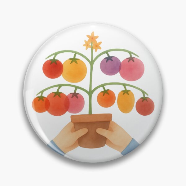 Item preview, my very first tomato plant designed and sold by stillcreations.